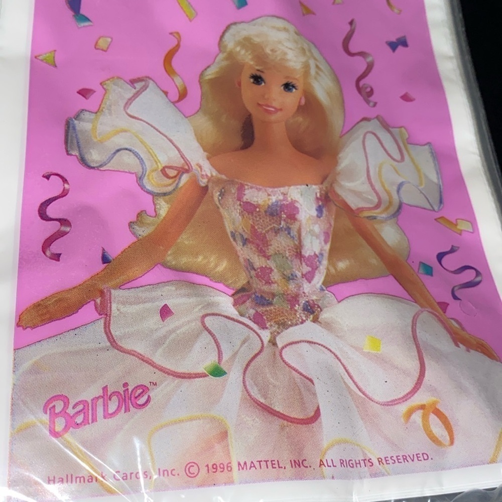 Barbie party favor loot bags Pink birthday Barbie makeup party goodie bags pink - Picture 4 of 5